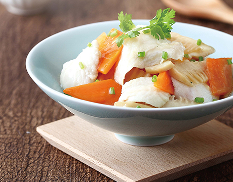 Alaska Sole With Two Vegetables