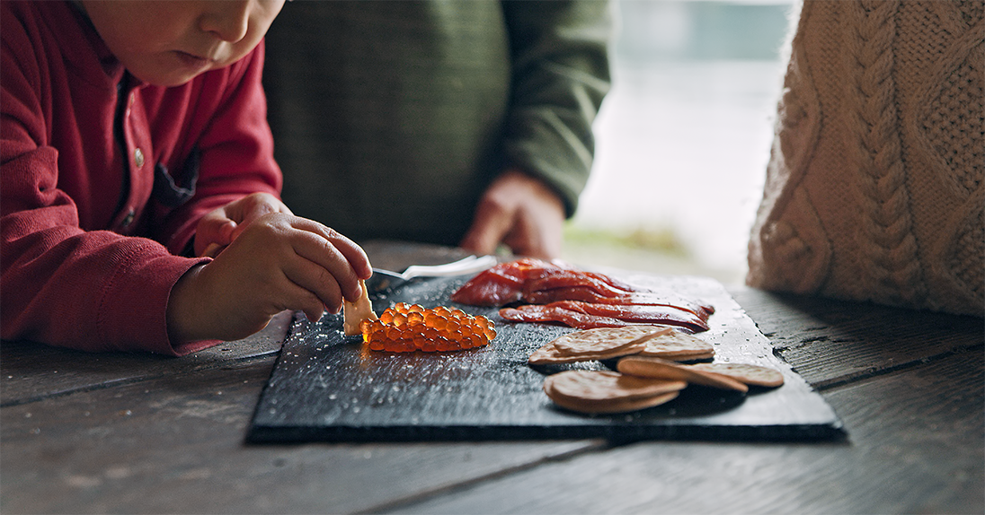 阿拉斯加三文鱼子